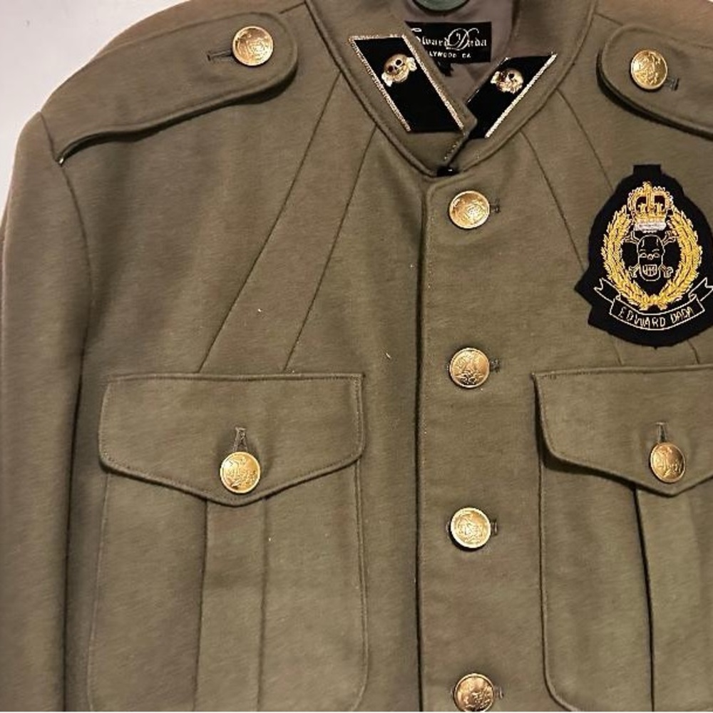 Olive Military Field Jacket - Picture 5 of 11